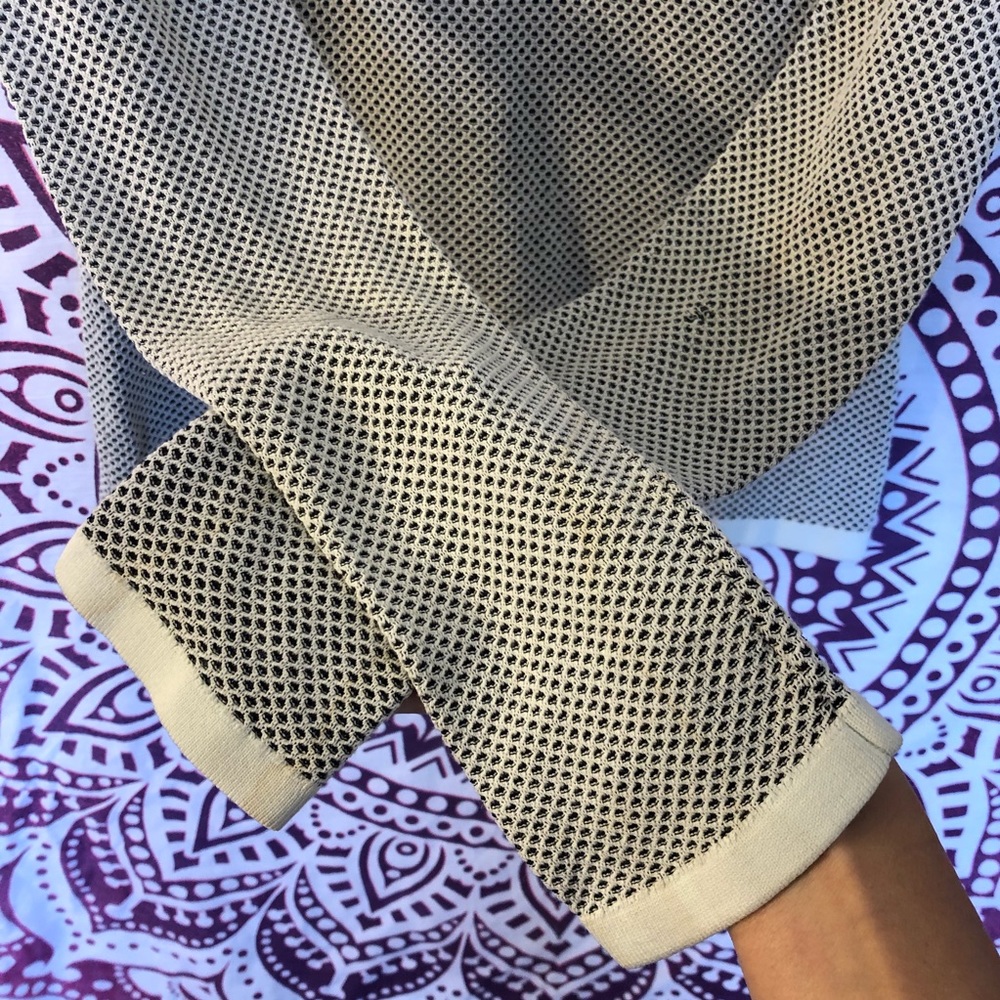 Rag & Bone Textured Mesh Net Long Sleeve Tee Shir… - image 4